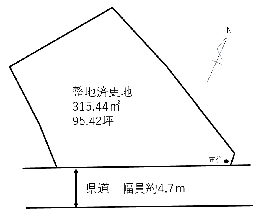 野洲市比留田 貸地 資材置き場-04